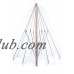 6.5 ft. Steel Octagon Shaped Commercial Grade Beach Umbrella with Ash Wood Pole,  5 yr Warranty Acrylic Fabric   